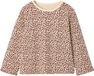 Vertbaudet Meisjesshirt met fleece, lange mouwen