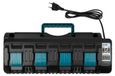 Makita Chargeur pour batteries 14,4–18 V, 3 A (4 batteries)