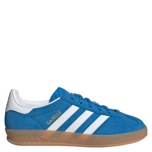 adidas Originals Gazelle Indoor sneakers blauw/wit