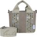 Fritzi aus Preußen schoudertas Bini Limited Crossbody Rivet Lichtbruin