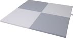 Satellite matelas de gymnastique, 150x150 cm, blanc-gris
