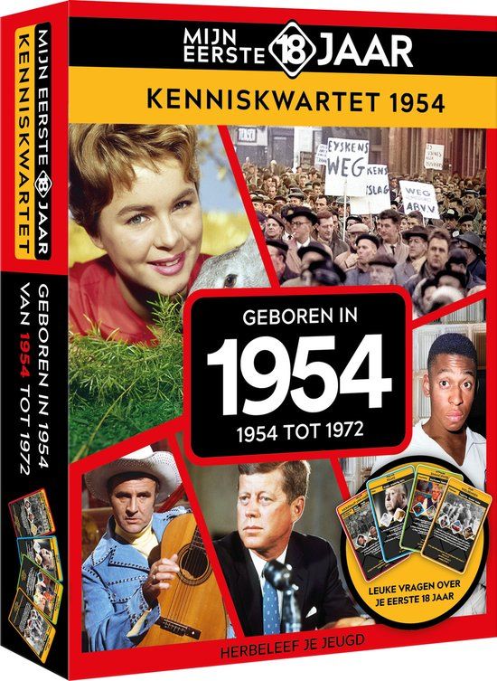 Tucker's Fun Factory Mijn eerste 18 jaar Kenniskwartet 1954 (België)