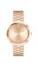 Calvin Klein analoog dameshorloge met gedraaide lunette en roestvrijstalen armband - 25100151