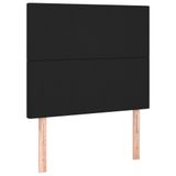 VidaXL Hoofdbord Zwart 90x5x118/128 cm Kunstleer