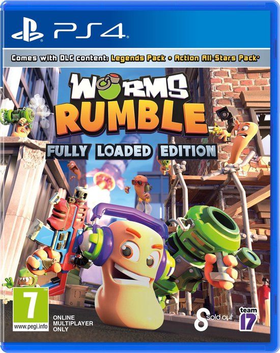 Worms Rumble - Fully Loaded Edition - PlayStation 4