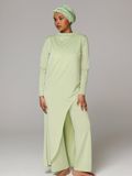 SIYA Swimwear Badpak 'North' pastelgroen