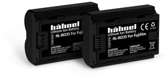 Hähnel HL-W235 Twin Pack (NP-W235) - Batterij voor camera's/camcorders