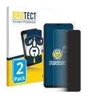 BROTECT - privacy screenprotector voor Huawei Nova Y63 - Folie Beschermfolie Blauwlichtfilter 2 Stuks