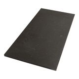 Saniclass Corestone Small Wastafelblad - 80x40cm - Zonder Kraangat - Basalt 2807