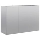 VidaXL Plantenbak Gegalvaniseerd staal 1200x800x800 mm