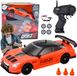 LEAN TOYS Voiture de sport télécommandée R/c 1:24 roues interchangeables orange