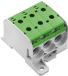 Weidmüller 2874600000 Verdeelblok Schroeven Lichtgrijs, Groen 1 stuk(s)