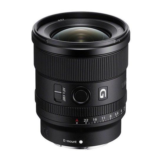 Sony FE 20mm f/1.8 G Lens - Black