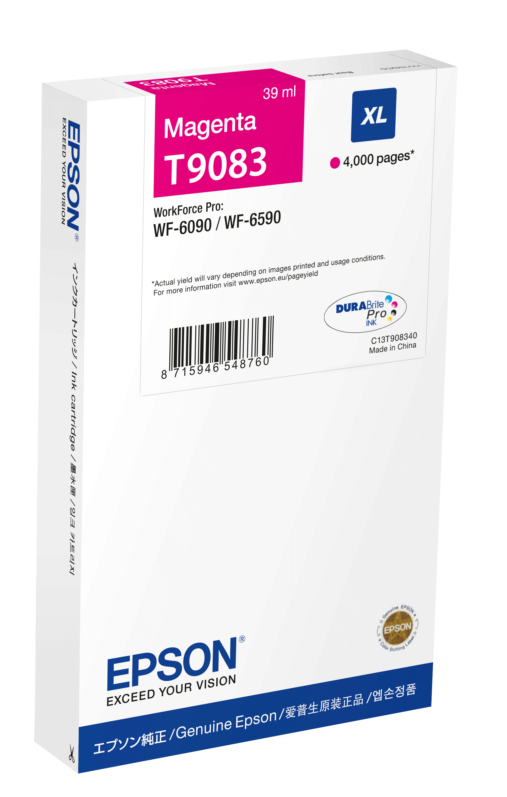 Epson Ink Cartridge XL Magenta single pack / magenta