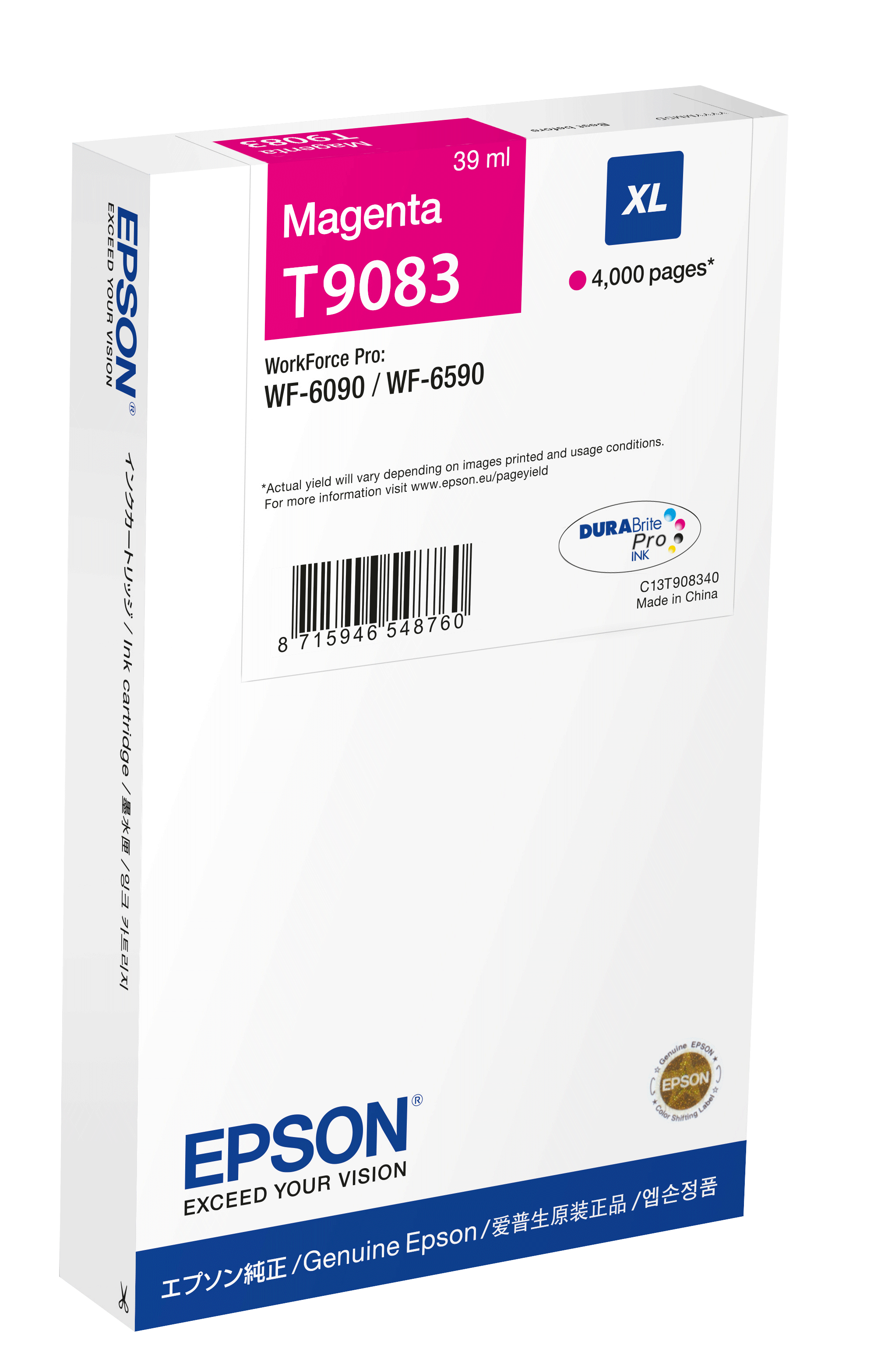 Epson Ink Cartridge XL Magenta single pack / magenta
