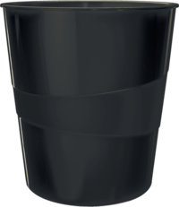 Leitz Recycle Papierkorb - Zwart - Rond