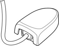 DAIKIN Decentrale buitentemperatuursensor voor DAIKIN Altherma warmtepompen, EKRSC1