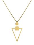 Liebeskind Berlin Ketting 'Dreieck' goud