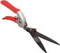 Merkloos Cisailles à gazon 32 cm - Rouge Argent - Cisailles de jardin puissantes