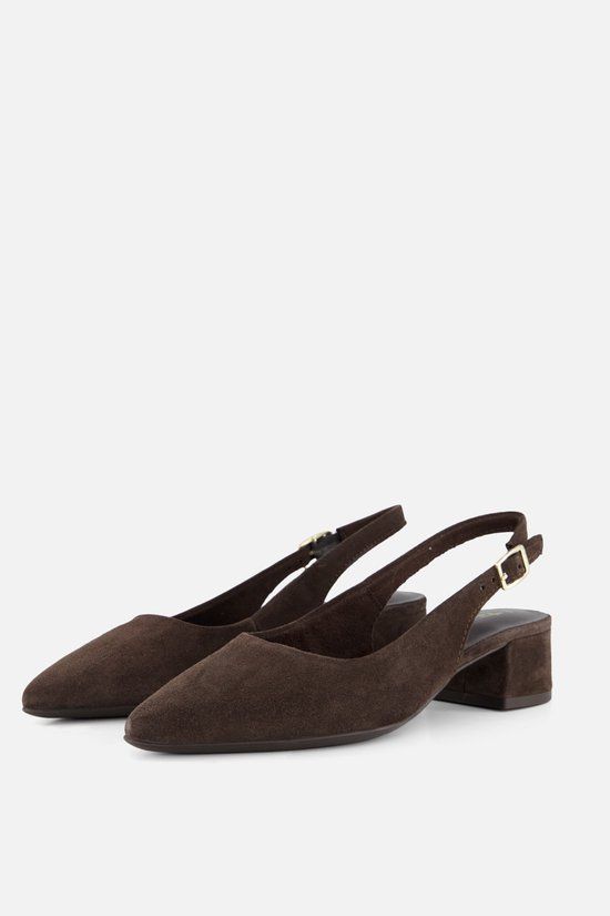 Tamaris Slingbacks bruin Suède - Maat 37