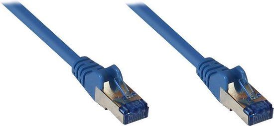 Alcasa 8060-H003B - Netwerkkabel - RJ45 - 0.25 m - Blauw