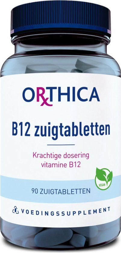 Orthica Vitamine B12 Zuigtabletten - 90 stuks