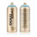 Colortime Montana Gold Spuitbusverf Lichtblauw | Shock Blue Light | Zijdeachtige afwerking | Diverse oppervlakken | 400 ml