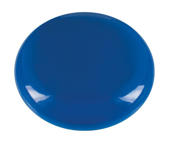 Westcott Ac-E10812 Magneet - Blauw - Pak à 10 stuks - Ø 25x11,8mm - 300g