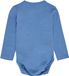 Hummel Kinderbody met Lange Mouwen, Hmlmini-logo, L/S 232304, Dutch Blue, Maat 56