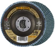 RHODIUS Lamellenschijf Ø115 mm K80 ALPAline LSZ F2