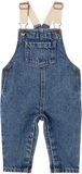 Vertbaudet Denim tuinbroek babyjongen stone