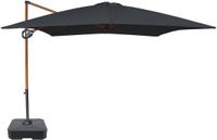 AXI Mira Parasol suspendue 300x300 cm Houtlook/Gris