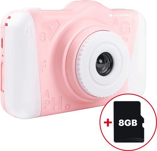 AGFA REALKIDS CAM 2 PINK - Roze - 12 Megapixel - Meisjes