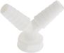 KIRCHHOFF KS Double socket outlet - White - 1"BI x 3/4"T