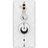 Moon Circles Siliconen hoesje compatibel met Mate 20 Lite