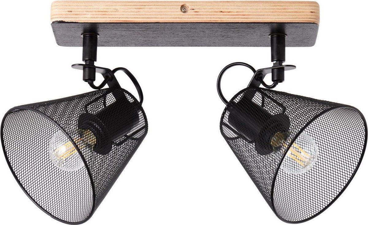 Brilliant Whole Plafondlamp - Zwart - Metaal - 2021