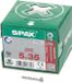SPAX Universele schroef, Bolkop, 5 x 35 mm, 200 stuks