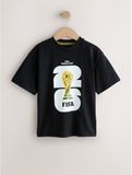 Next Shirt 'FIFA World Cup' citroen / spar / zwart / wit