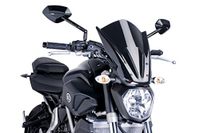 Puig 7016N Naked New Generation Touring, voorruit, zwart
