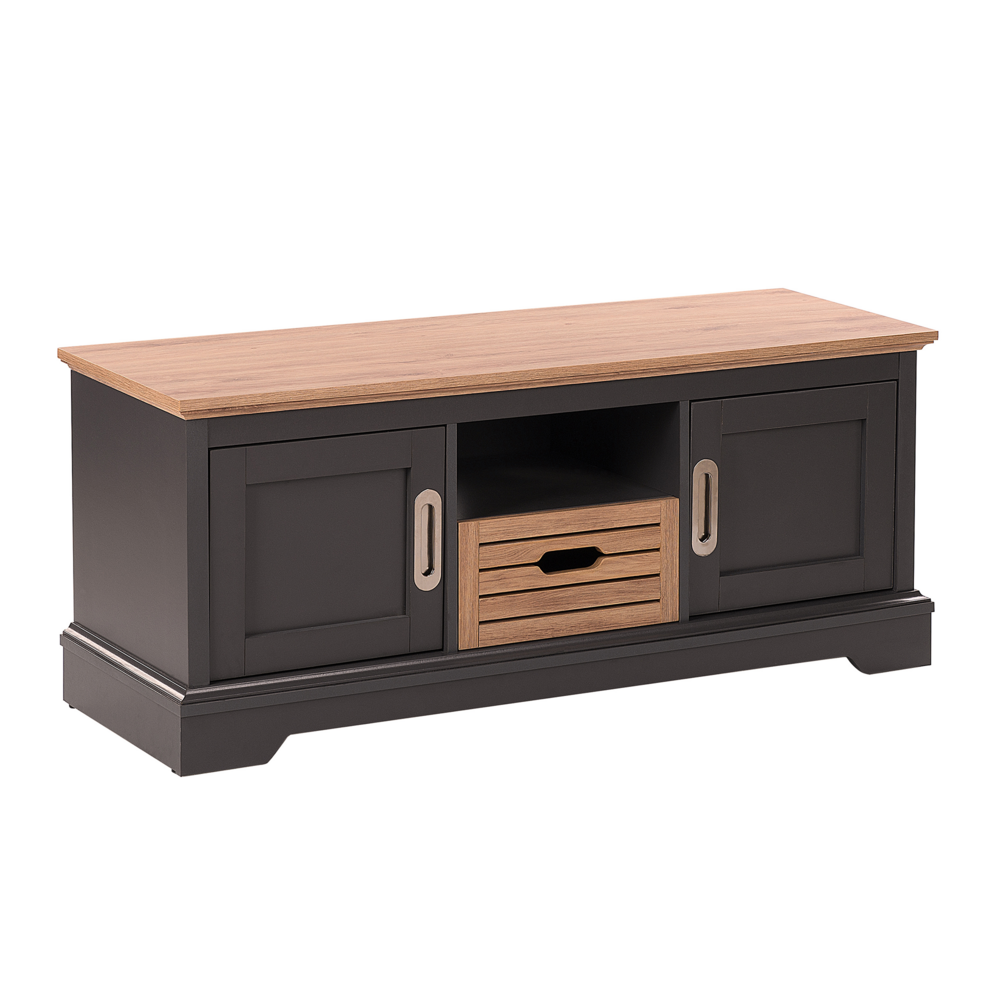 Beliani GARET TV-meubel - Grijs - 120 cm