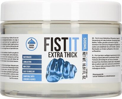 Fist-it Extra Thick - 500 ml - Transparant