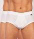 SCHIESSER Cotton Essentials sportslips (2-pack) - Doppelripp met gulp - wit