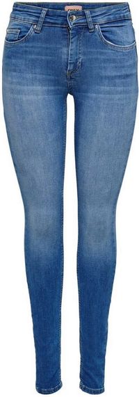 ONLY ONLBLUSH MID SKINNY REA12187 NOOS Dames Jeans - Medium Blue Denim - XL/34