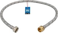 KOTARBAU® Flexibele Aansluitslang 1/2"x1/2" - Sanitaire Aansluitslang 80 cm - Flexibele Kraanslang - Buitendraad x Binnendraad - Aansluitslang Armatuur - Gevlochten Roestvrijstalen Aansluitslang
