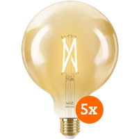 WiZ Connected WiZ Smart Filament Globe XL Lamp 5-pack - E27