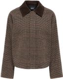 ONLY - ONLKINE CHECKED CORD JACKET CC OTW - Meisjes - Gewatteerde jas - M - Fungi