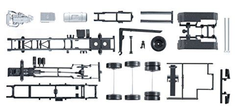Herpa - Vrachtwagenchassis Mercedes-Benz Actros met afrolkinematisch voertuig, 2 stuks