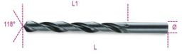 Beta Spiraalboren, korte uitvoering HSS gewalst 410 0,50