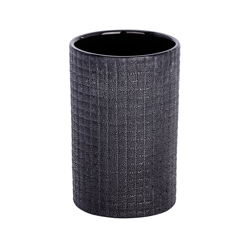 WENKO Polaris Jet - Tandenborstelbeker - Antraciet - Keramiek