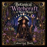 Bontanical Witchcraft & Moon Magic: Colouring Book
